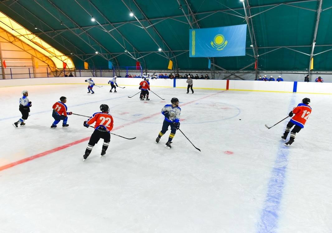 Солтүстік Қазақстан облысында хоккейді дамытуға ден қойылды 