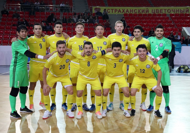 Команда Казахстана по футзалу одержала победу над Албанией  