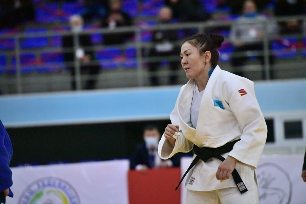 Зере Бектаскызы стала первой на чемпионате Казахстана по дзюдо