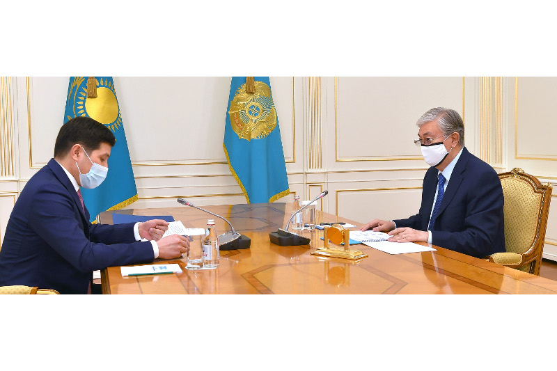 Мемлекет басшысы Павлодар облысының әкімін қабылдады  