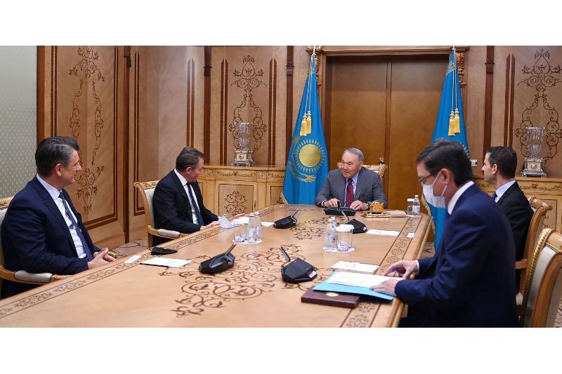 Нурсултан Назарбаев встретился с руководством компании Glencore International AG