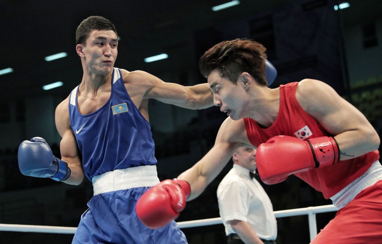 Абильхан Аманкул одержал победу в битве за лицензию на олимпийском отборе по боксу в Аммане 