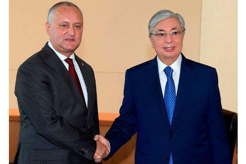 Қасым-Жомарт Тоқаев Молдова Президентімен кездесті 