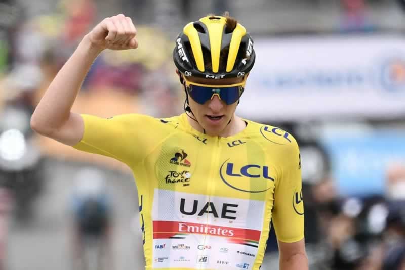 "Тур де Франста" тағы да Тадей Погачар жеңіске жетті