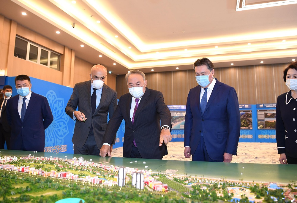 Нұрсұлтан Назарбаев халықаралық туристік хабтың таныстырылымына қатысты 