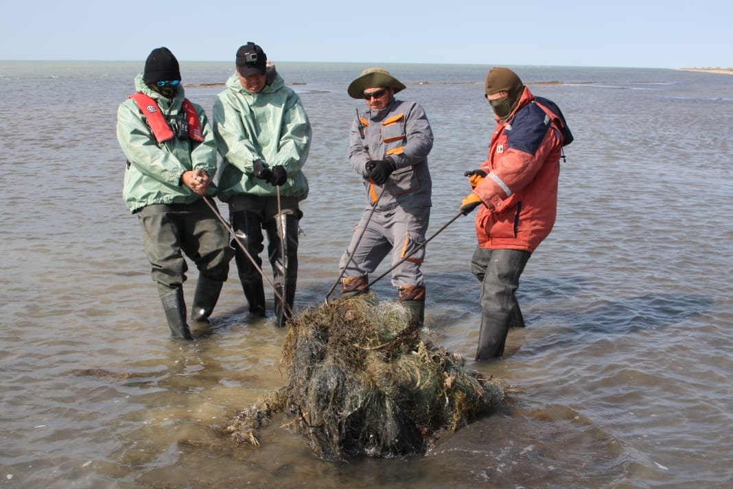 Каспий теңізінде биыл қоқыс азайғанмен, құрылған аулар көбейген 