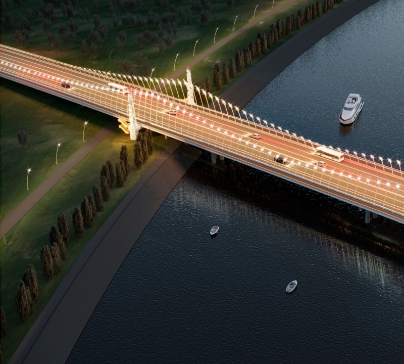 Как будет выглядеть новый мост в Нур-Султане