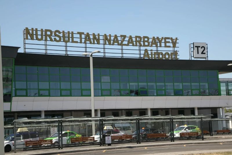 "Робокоп" появился в терминале аэропорта Нур-Султана