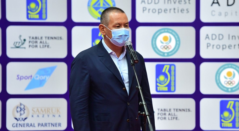 Данияр Абулгазин избран вице-президентом Азиатского союза настольного тенниса