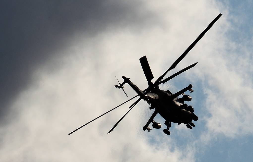 В Сирии совершил вынужденную посадку вертолет Ми-35