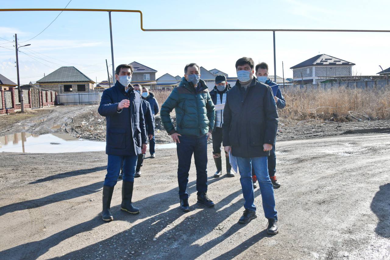 Центральное водоснабжение появится в микрорайонах Турксибского района 