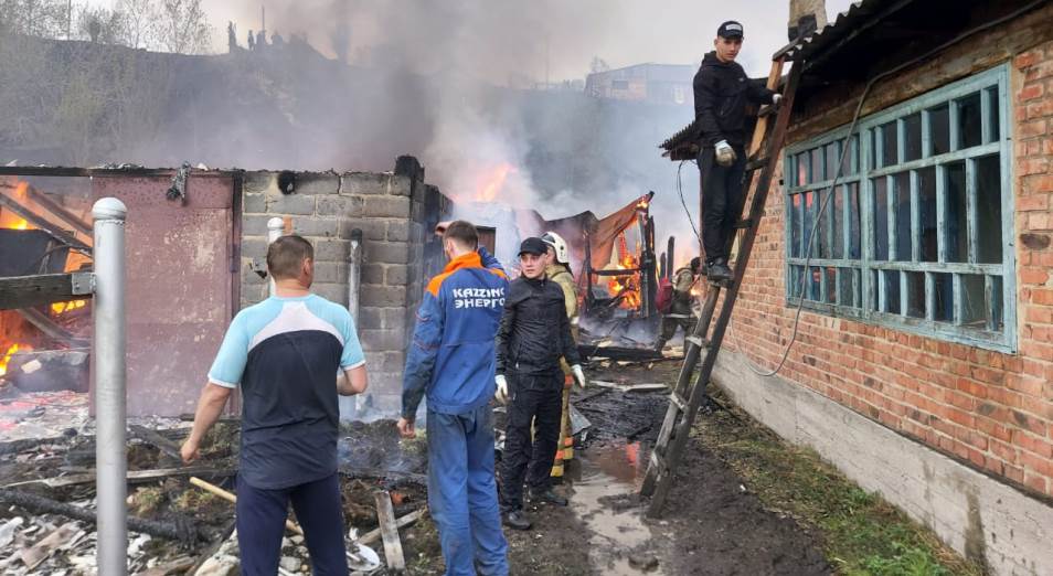 Крупный пожар в Риддере: оставшиеся без дела и кто виноват