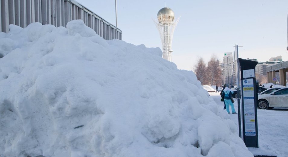 Предстоящая зима в Казахстане будет холоднее нормы 