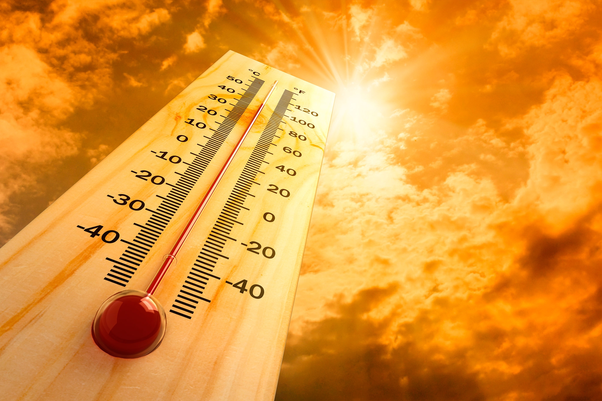 Жителей Атырау ожидает 42-градусная жара