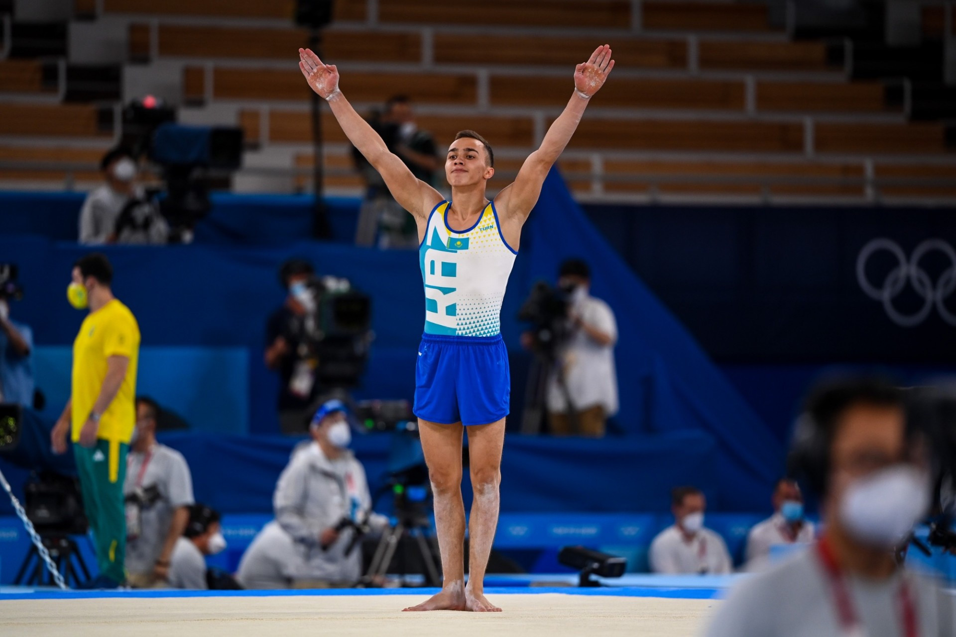 Милад Карими спорттық гимнастикадан үш жаттығу бойынша финалға шықты