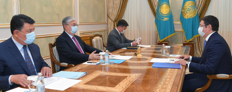 Президент Казахстана дал ряд поручений новому главе госфонда "Самрук-Казына"