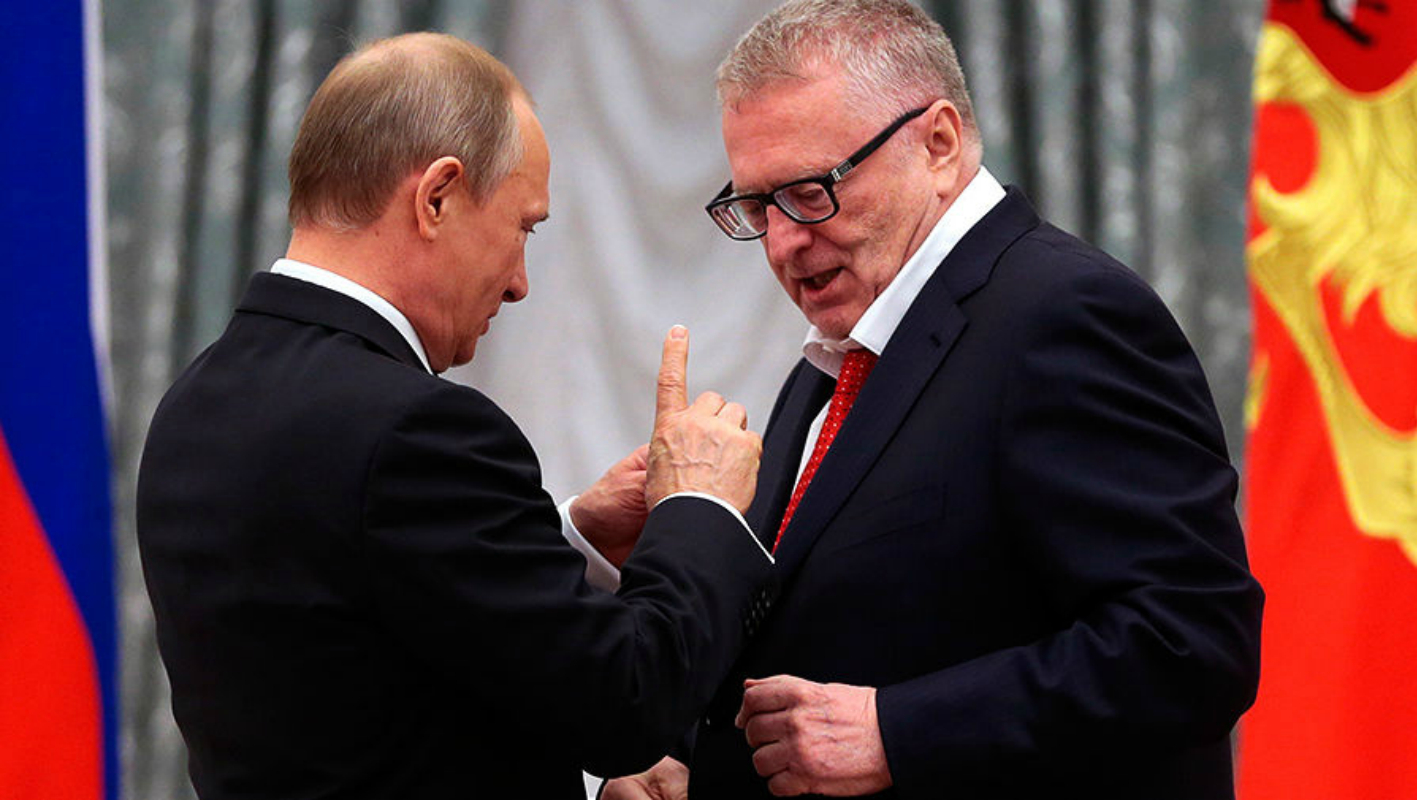 Путин наградил Жириновского орденом I степени