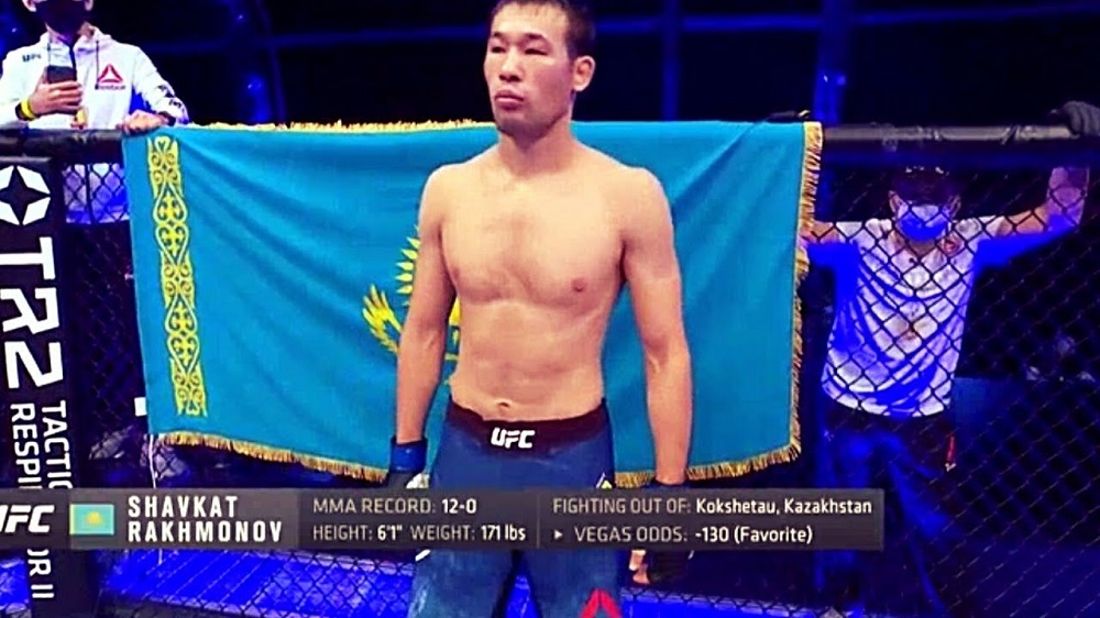 На UFC запутались с гражданством казахстанского бойца, приписав его Узбекистану