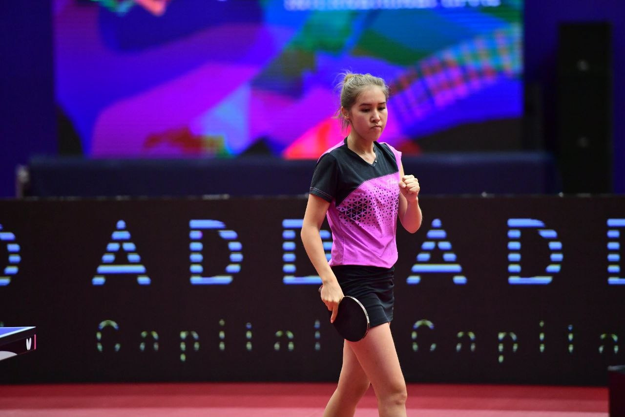 Айя Алимбаева стала бронзовым призером 2021 ITTF Kazakhstan International Open