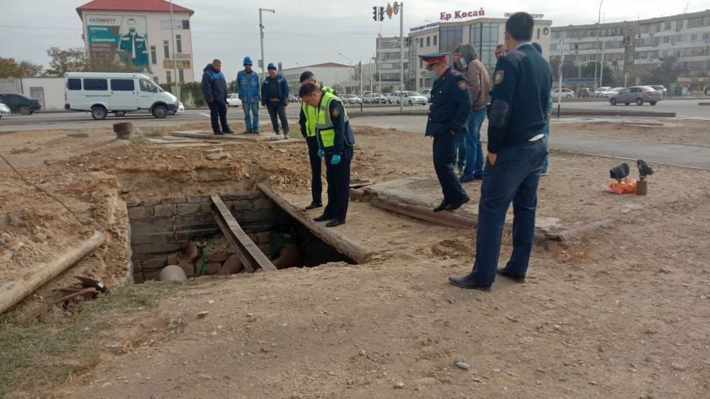 В Актау за заправкой нашли труп мужчины  