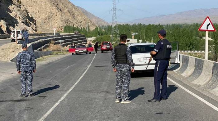 На границе Кыргызстана и Таджикистана произошел очередной инцидент