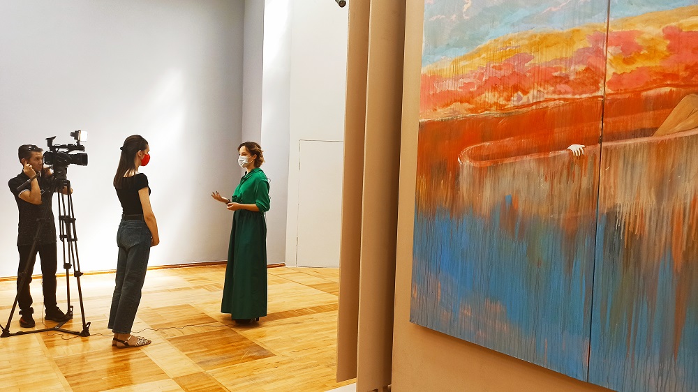 Первая персональная выставка Юлии Вирко Work in Progress открылась в ГМИ им. Кастеева 