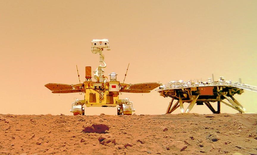 Китай представил изображения Марса 