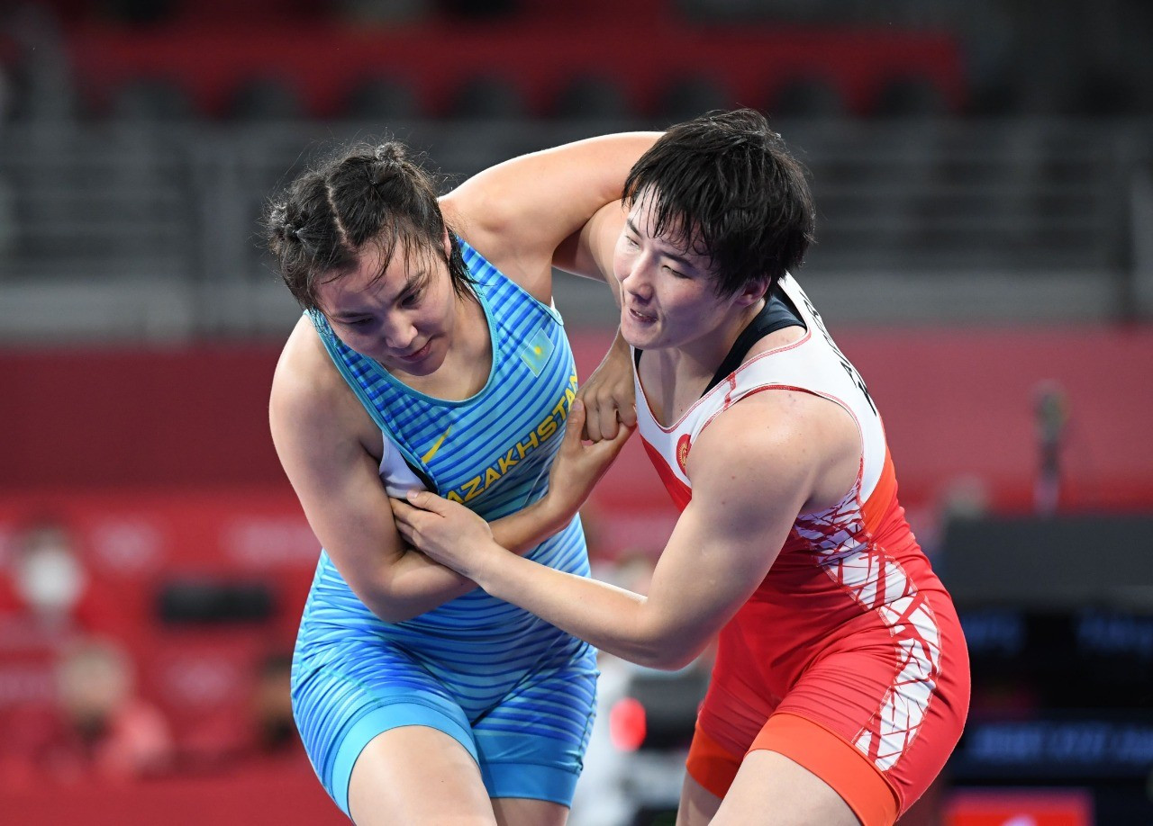 Эльмира Сыздыкова уступила в 1/8 финала Олимпийских игр – 2020
