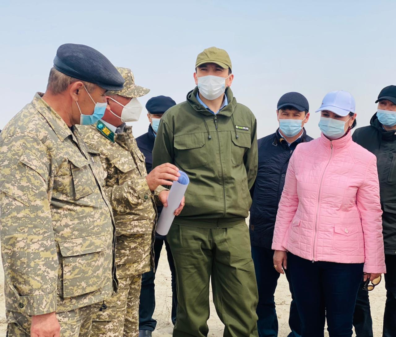 В Казахстане примут программу по посадке саксаула на высохшем дне Арала