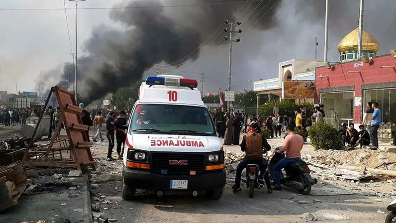 В больнице Багдада погибли 28 человек
