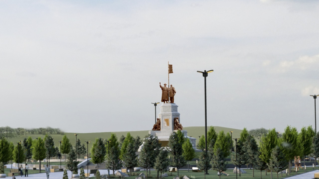 Монумент независимости почти за 1 млрд тенге возвели в Усть-Каменогорске