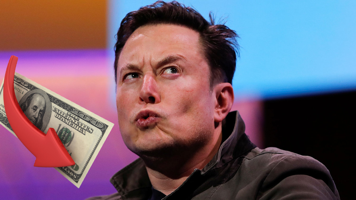 Сколько потерял Маск из-за падений акций Tesla