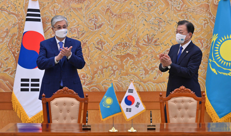 О чем договорились президенты Казахстана и Кореи