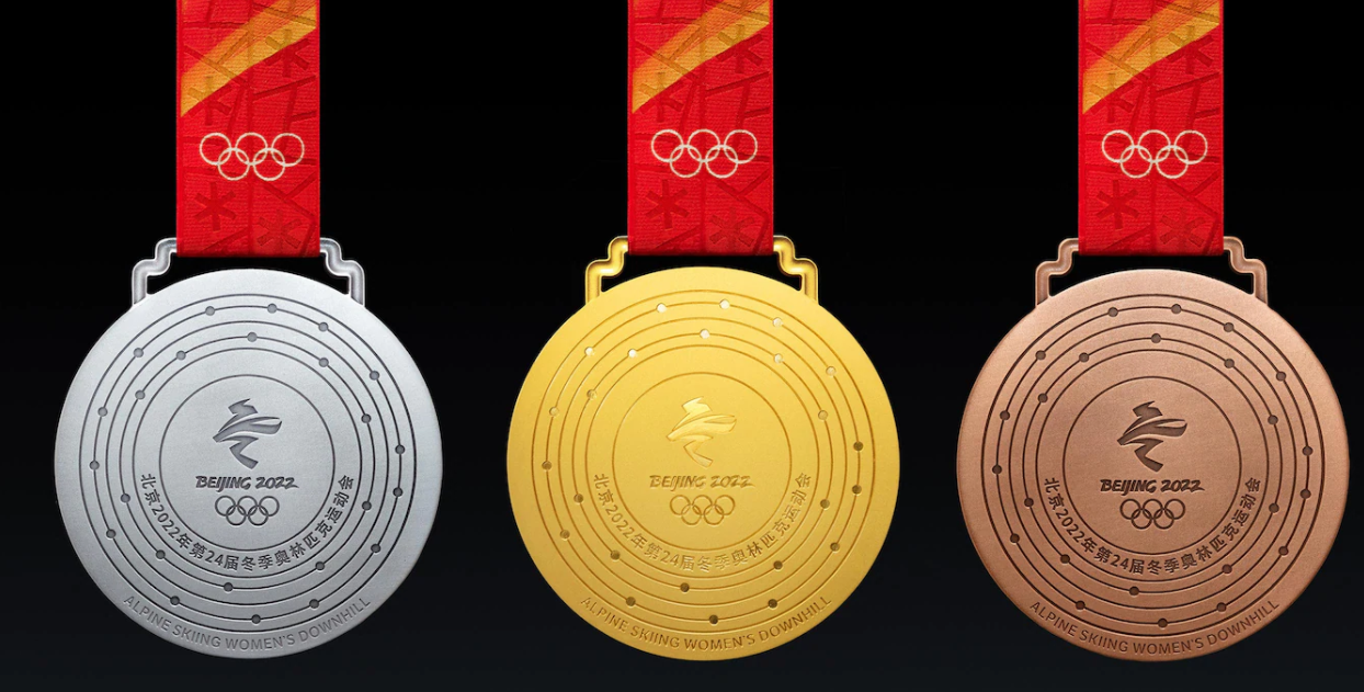 Как выглядят медали зимних Олимпийских игр в Пекине 2022 года