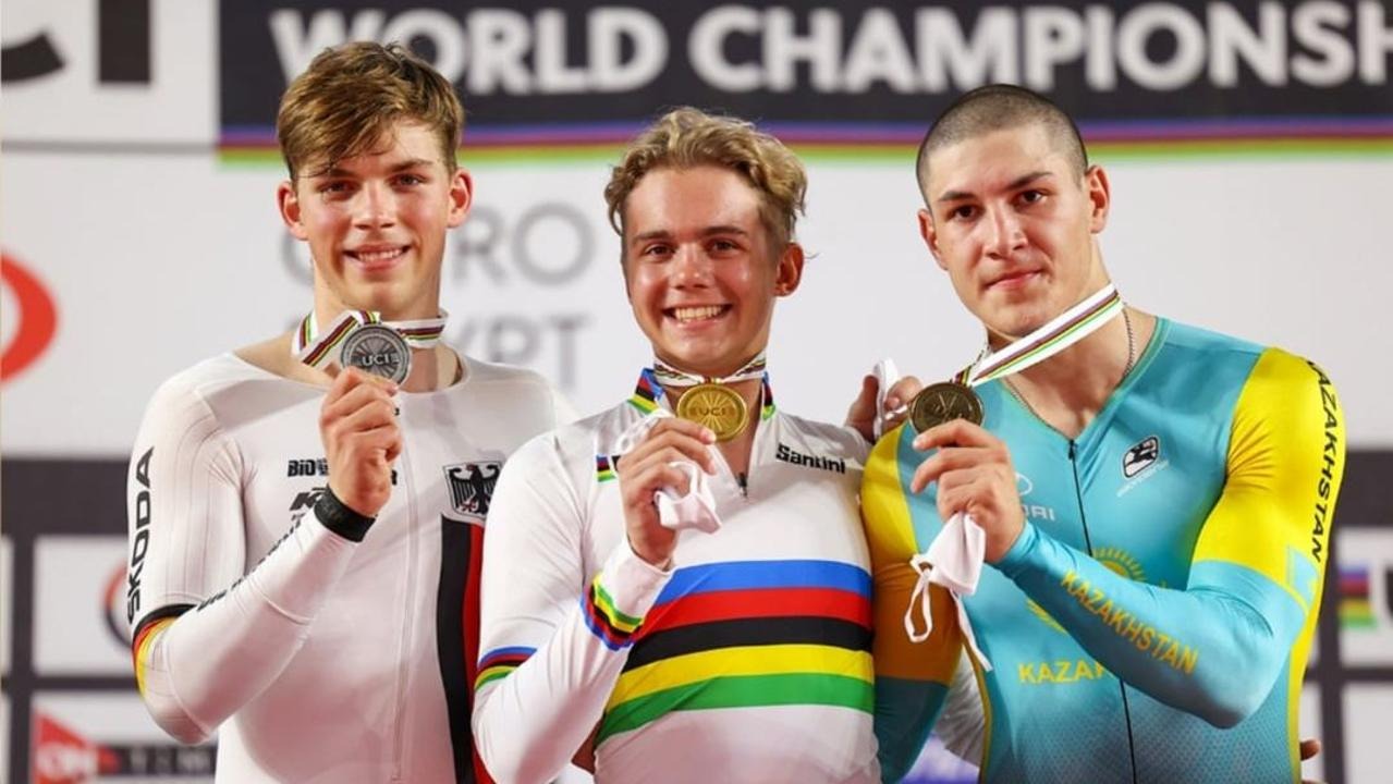 Темиртауский велогонщик стал бронзовым призером чемпионата мира
