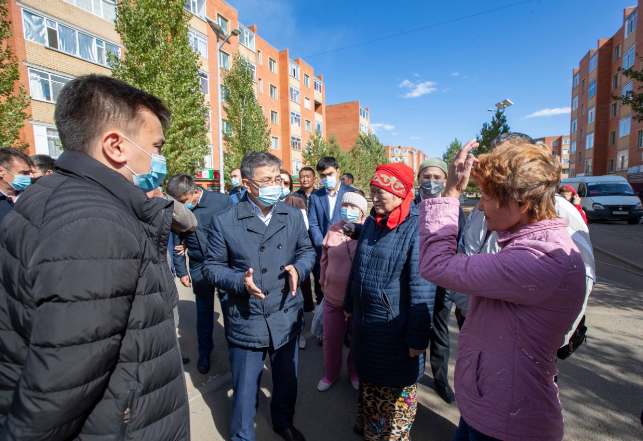 Более 100 жителей из Косшы обратились в Nur Otan